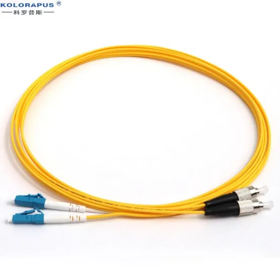 Cable de conexión de fibra óptica FC a LC 9/125