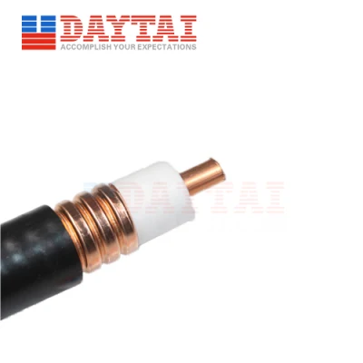 Cable de alimentación RF corrugado súper flexible OEM de 7/8