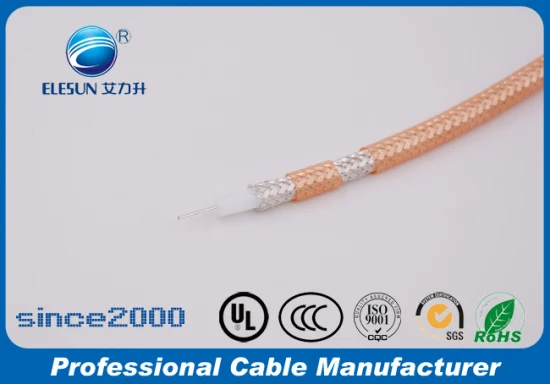 Cable de antena de puente RF de PTFE, baja pérdida, 50ohm, Rg178, Rg179, Rg316, Rg400, con Cable conector SMA para antena