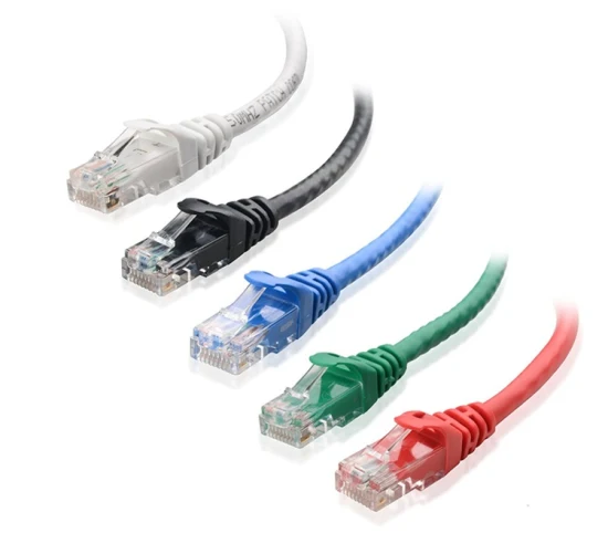 Cat5 Cat5e CAT6 CAT6A LAN Jumper Cabo Cable USB de larga distancia de transmisión