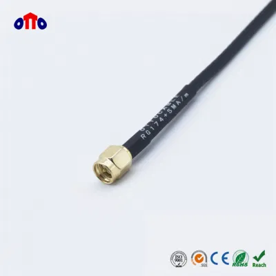 Cable de puente coaxial RG174 con conectores SMA/N/Fakra para antena de coche