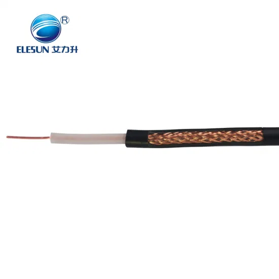 Rg58 C/U Rg58A/U Cobre desnudo o cable coaxial RF trenzado Tc 50 ohmios